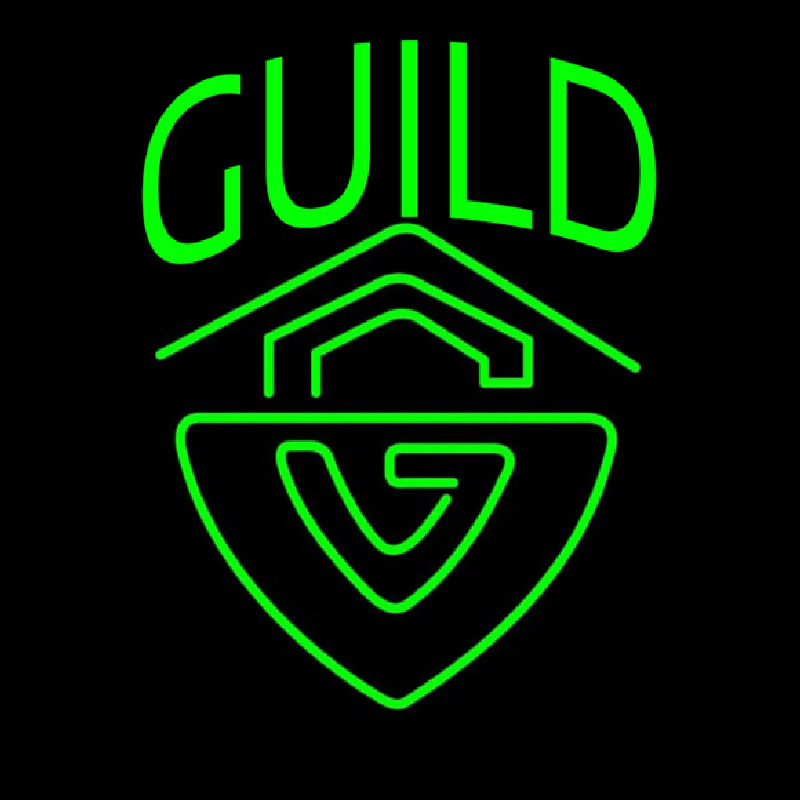 Guild Logo Neon Skilt