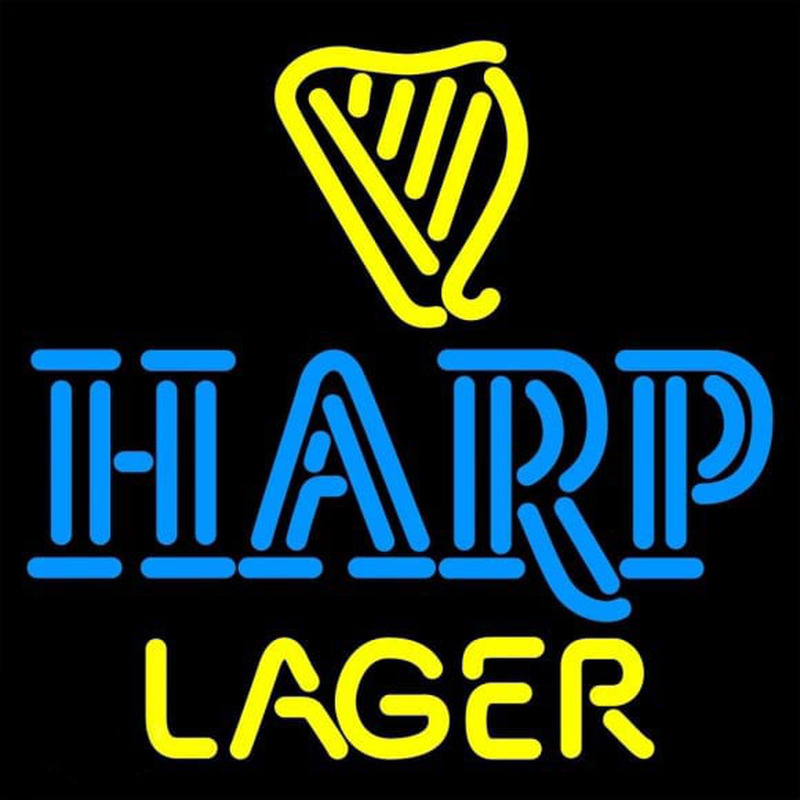 Harp Lager Neon Skilt