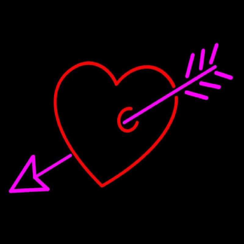 Heart Logo Neon Skilt