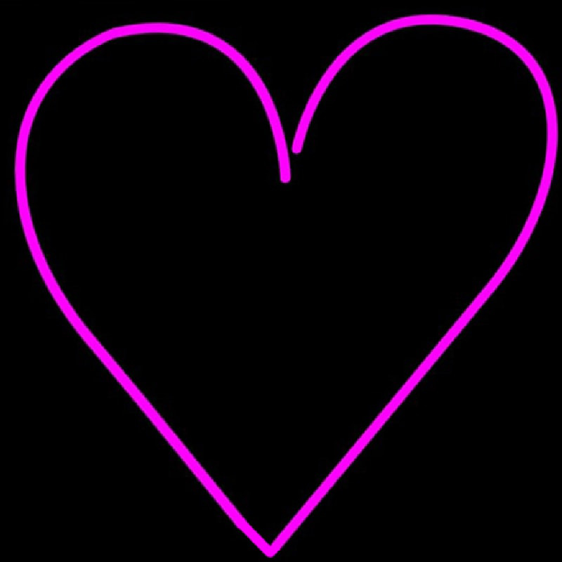 Heart Neon Skilt