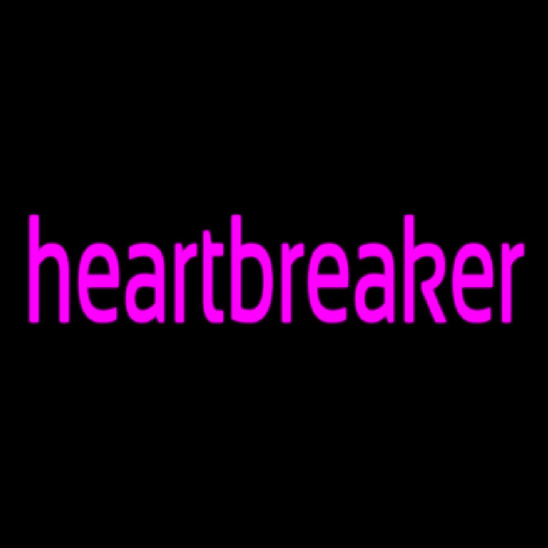 Heartbreaker Neon Skilt