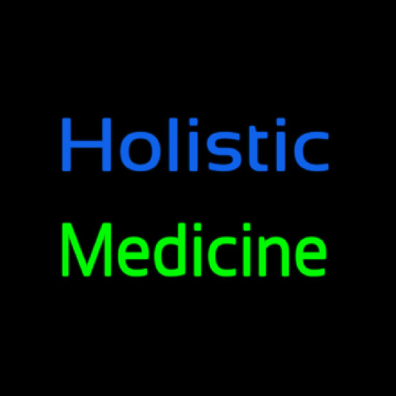 Holistic Medicine Neon Skilt