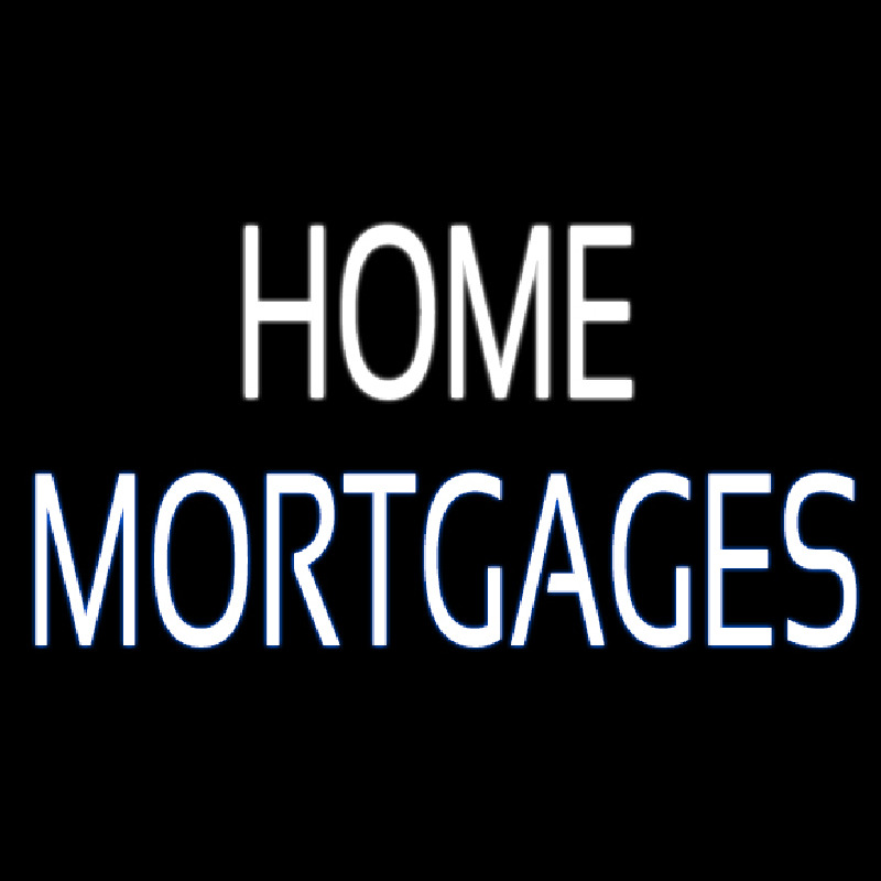 Home Mortgage Neon Skilt