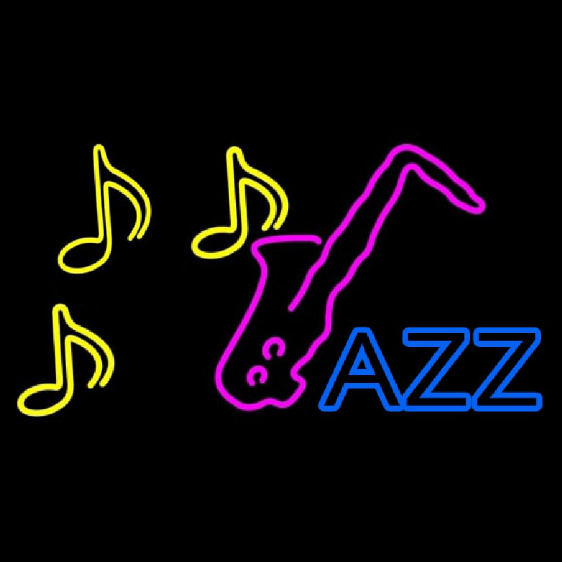 Jazz With Logo 1 Neon Skilt