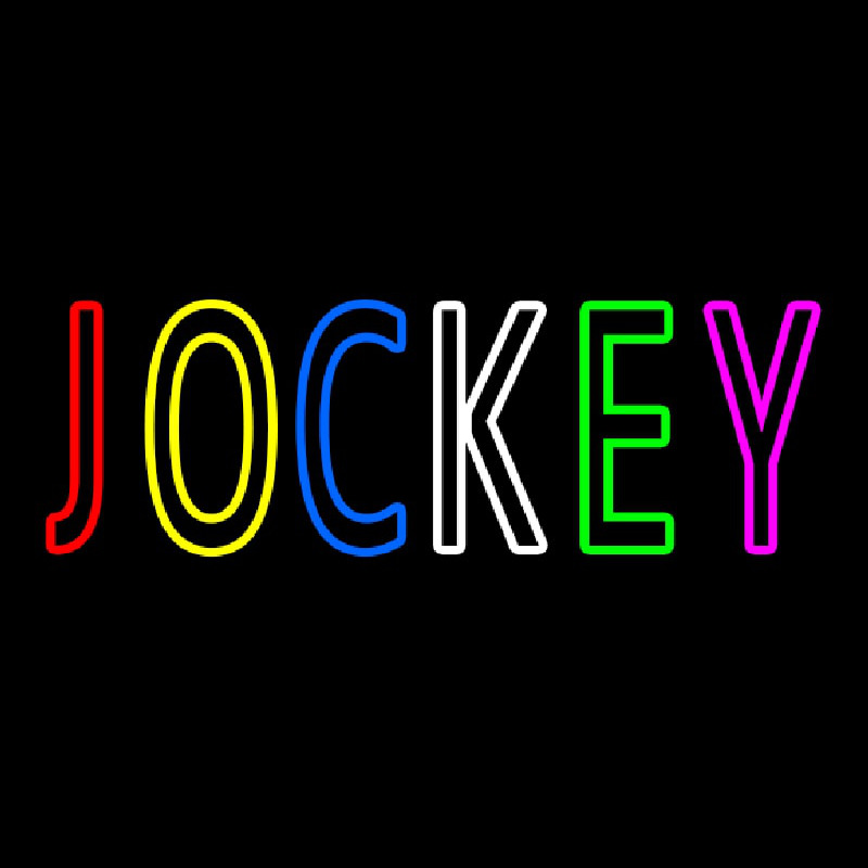 Jockey 1 Neon Skilt