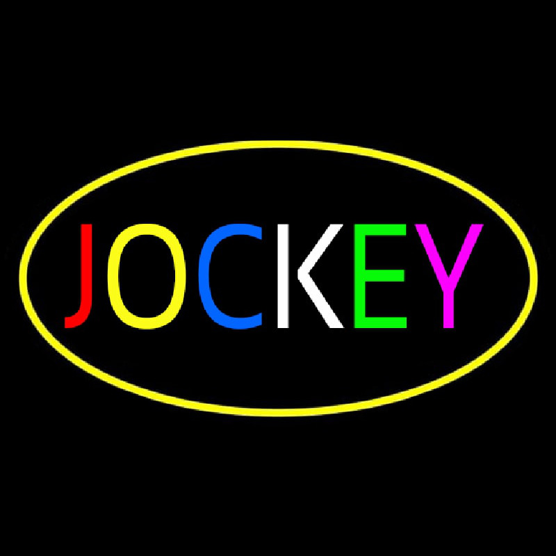 Jockey 2 Neon Skilt