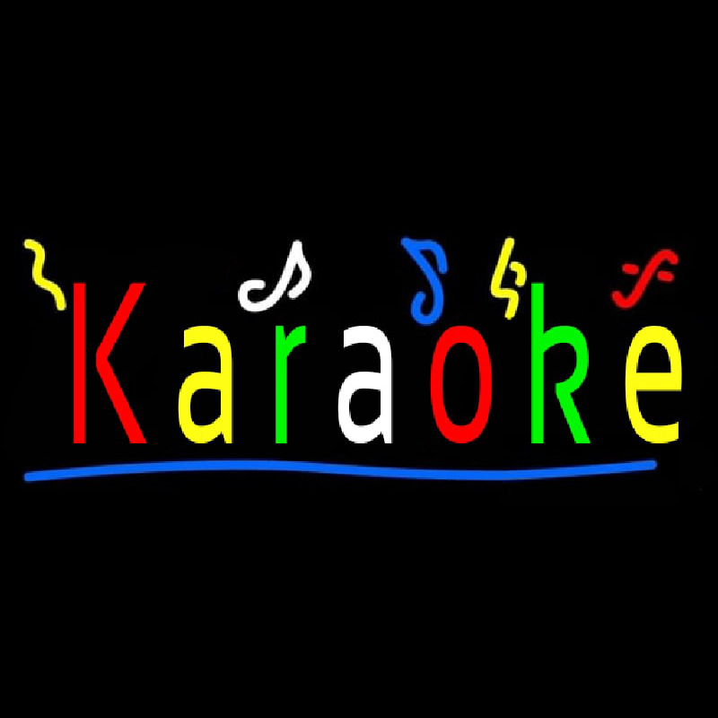 Karaoke Neon Skilt