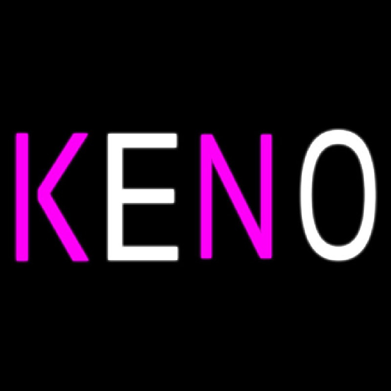 Keno 2 Neon Skilt