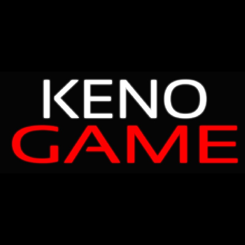 Keno Gems 3 Neon Skilt