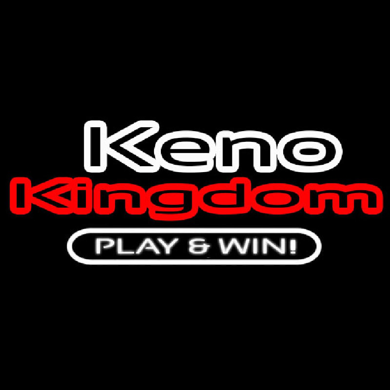 Keno Kingdom 1 Neon Skilt