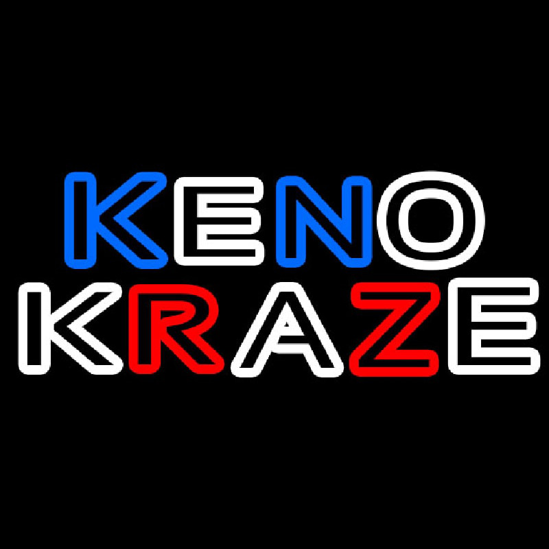 Keno Kraze 2 Neon Skilt