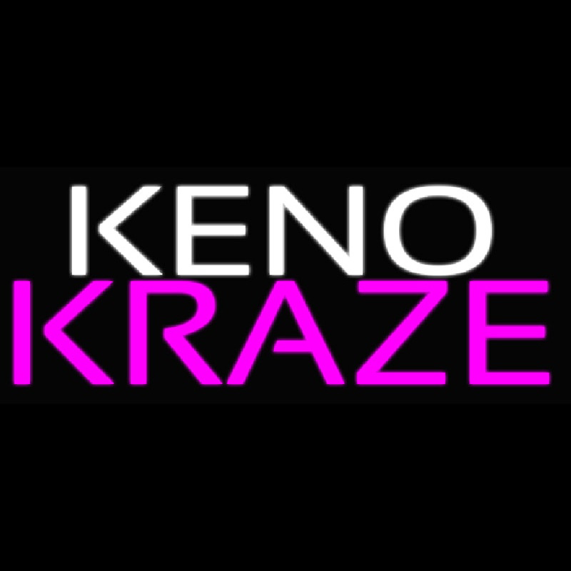 Keno Kraze 3 Neon Skilt