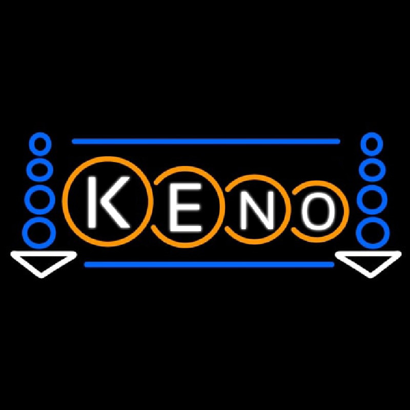 Keno Play Here 1 Neon Skilt