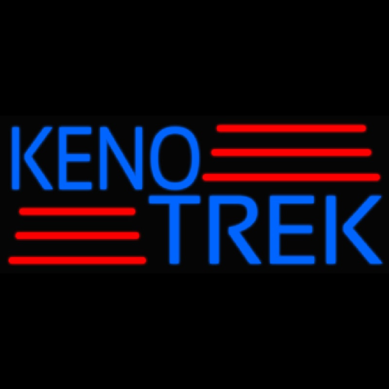 Keno Trek 2 Neon Skilt