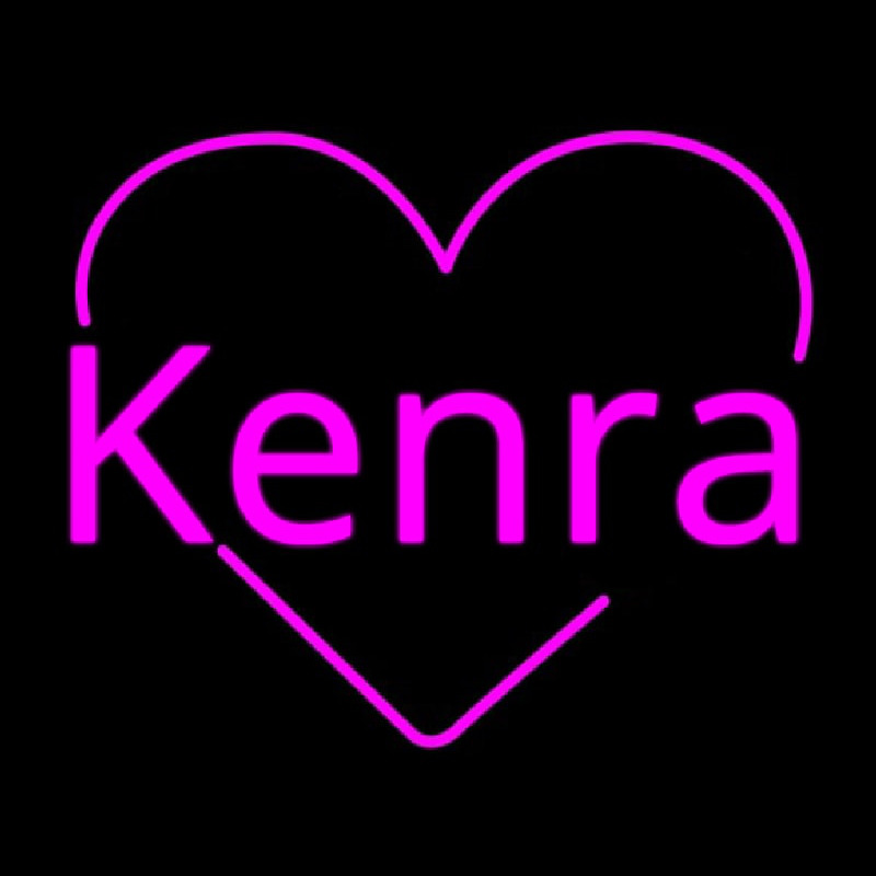 Kenra Heart Neon Skilt