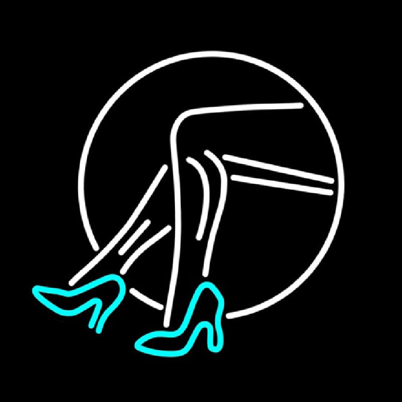 Ledies Leg Logo Neon Skilt