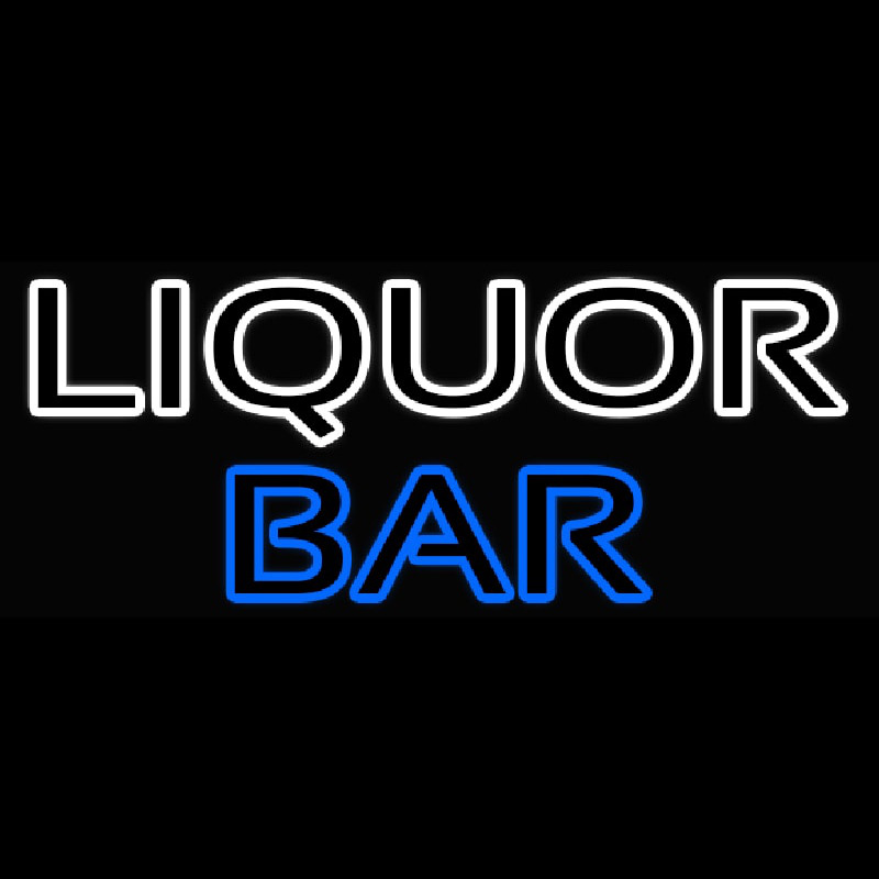 Liquor Bar 2 Neon Skilt