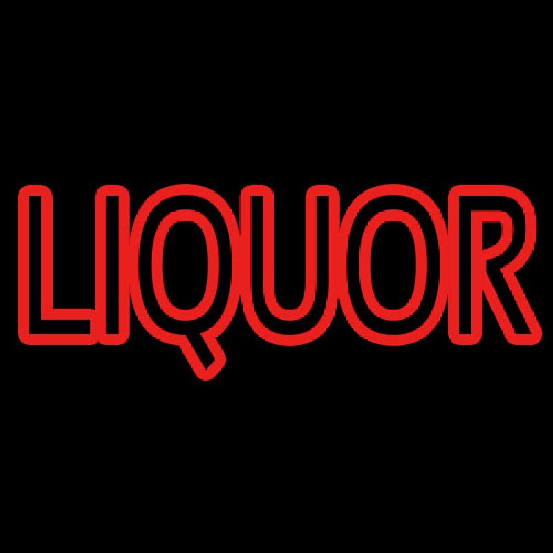 Liquor Neon Skilt