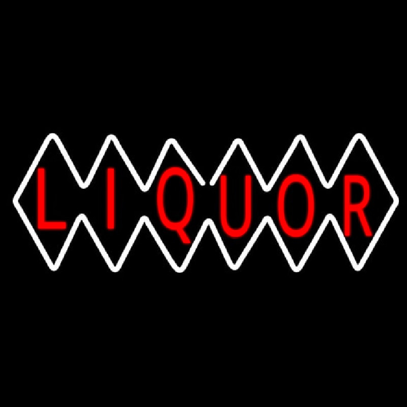 Liquor Neon Skilt