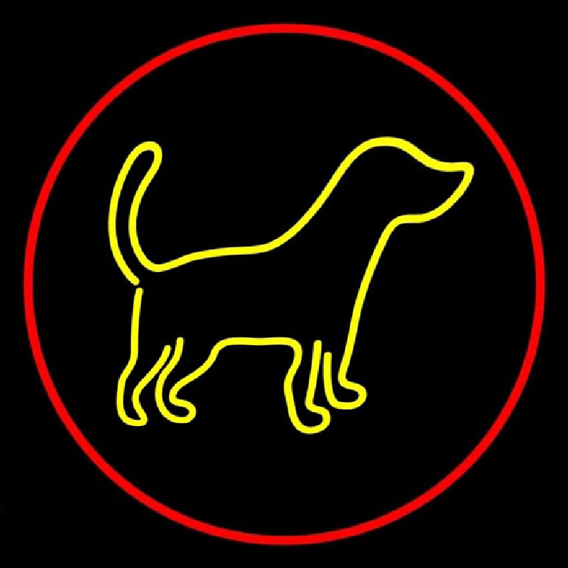 Logo Dog 2 Neon Skilt