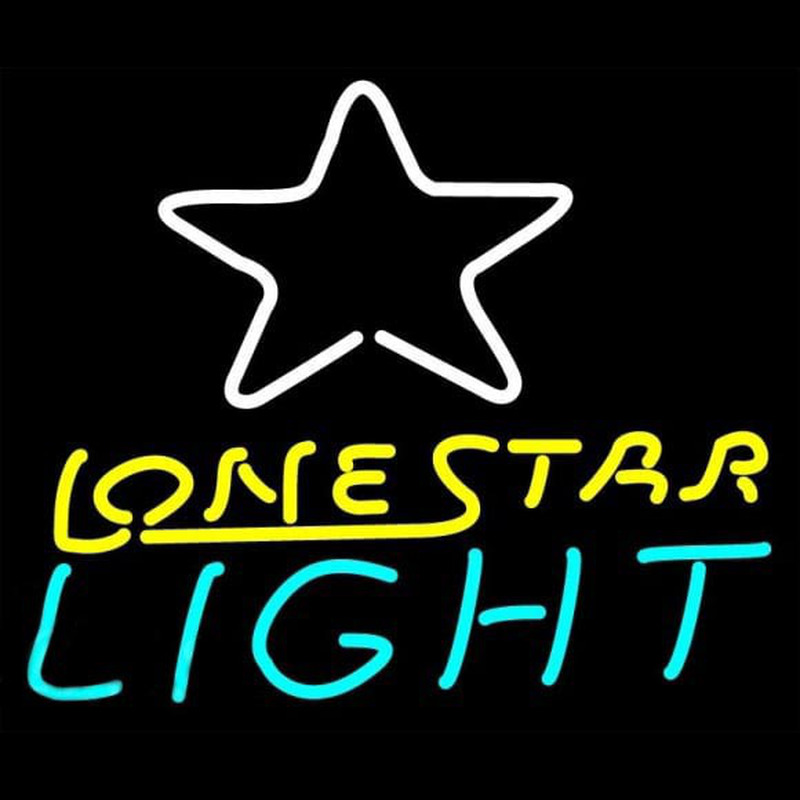 Lone Star Light Bar Pool Room Man Cave Necessity Neon Skilt