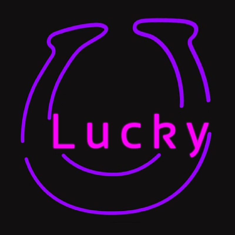 Lucky Neon Skilt