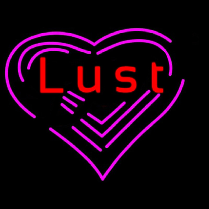 Lust Neon Skilt