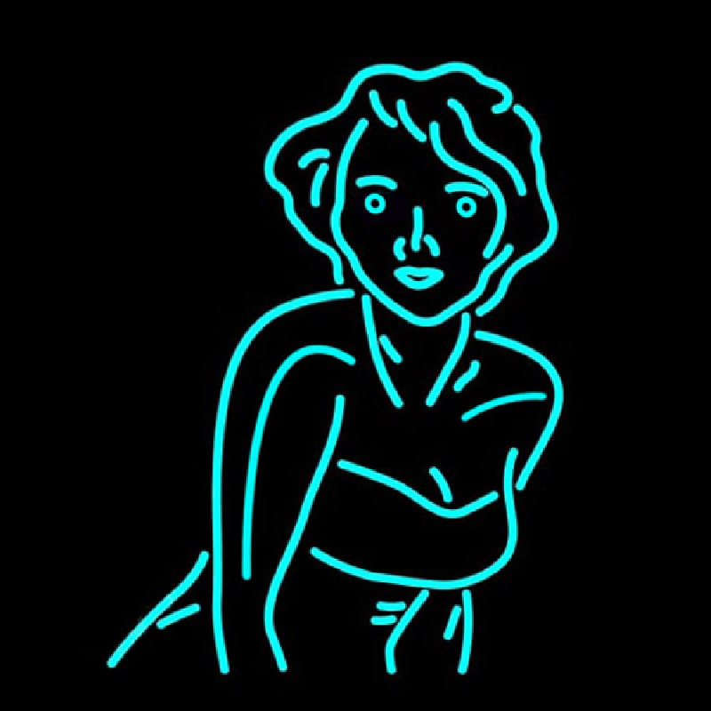 Marilyn Monroe Neon Skilt