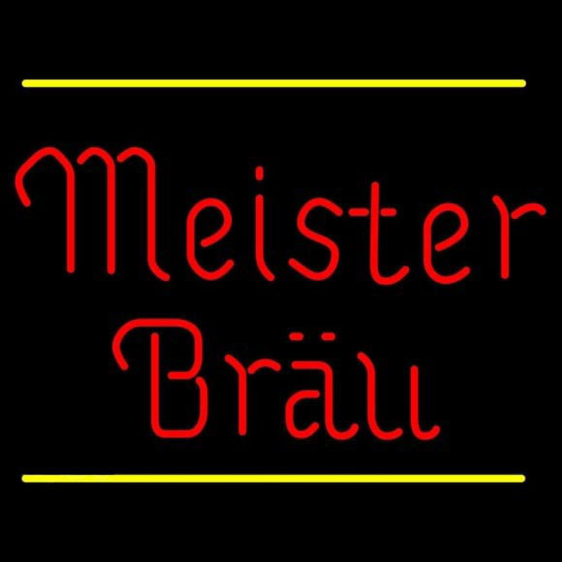 Meister Brau Logo Neon Skilt