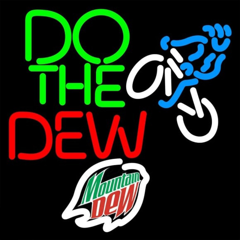 Mountain Dew Do the Dew Neon Skilt