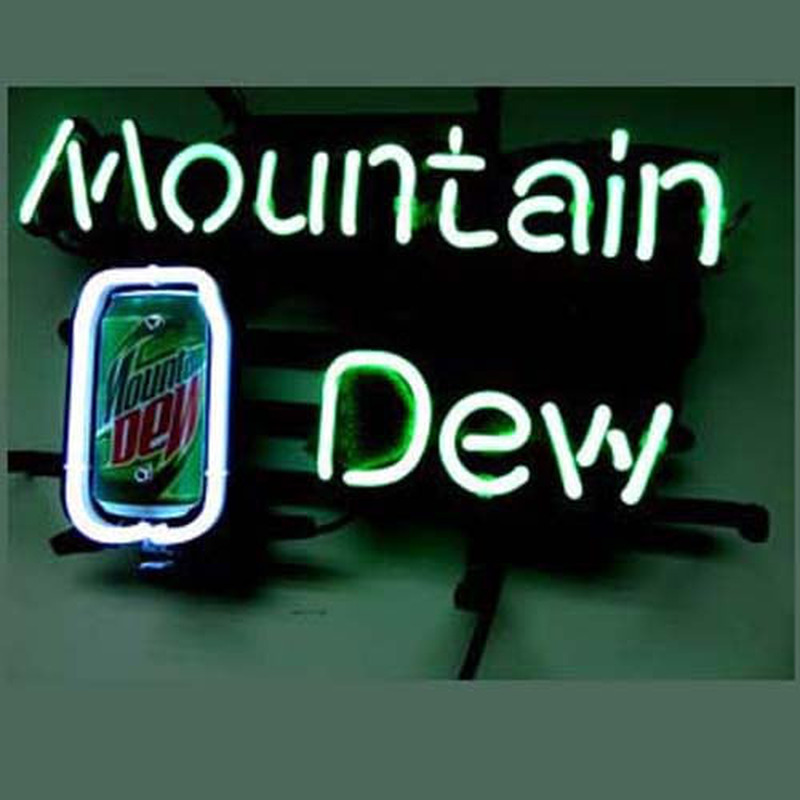 Mountain Dew Soda Øl Bar Neon Skilt