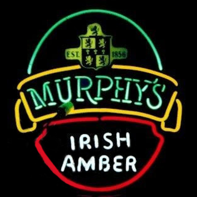 Murphys Irish Amber Neon Skilt