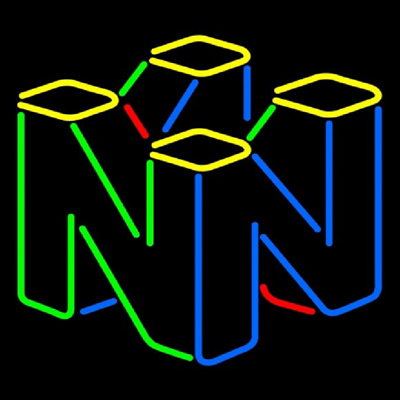 N Logo Neon Skilt