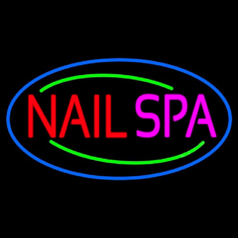 Nail Spa Neon Skilt