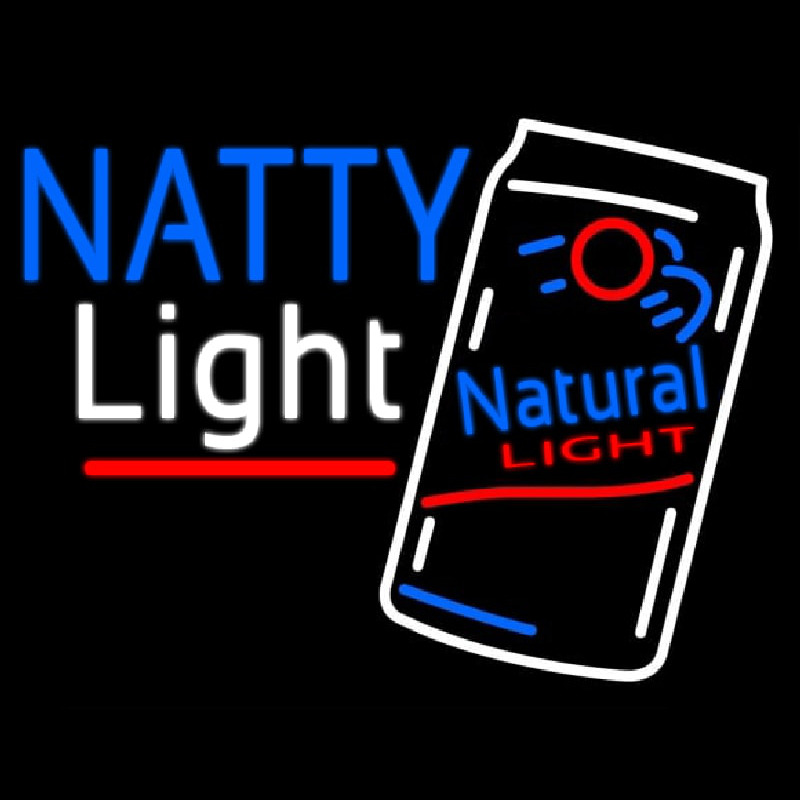 Natty Light Natural Light Beer Neon Skilt