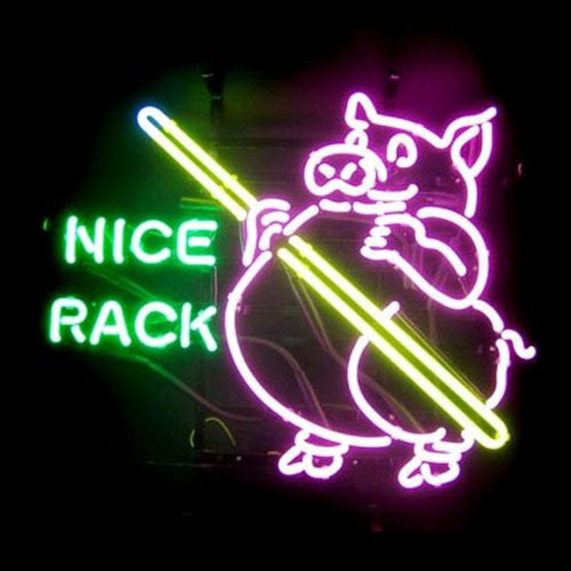 Nice Rack Butik Åben Neon Skilt