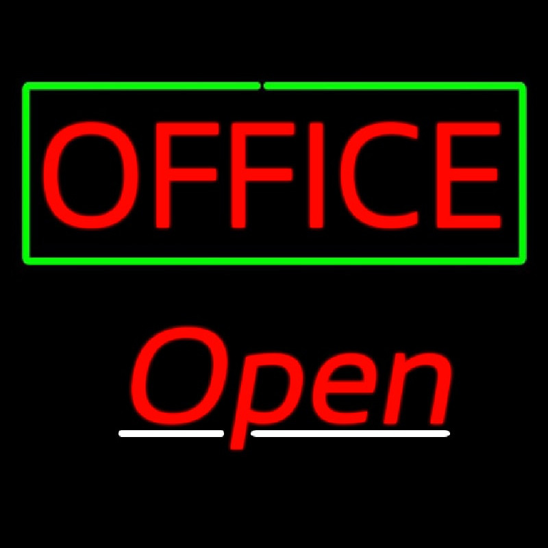 Office Open Neon Skilt