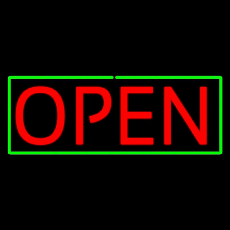 Open Gr Neon Skilt