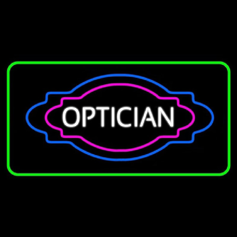 Optician Neon Skilt