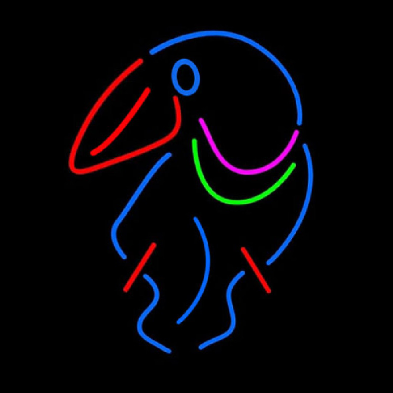 Parrot Neon Skilt