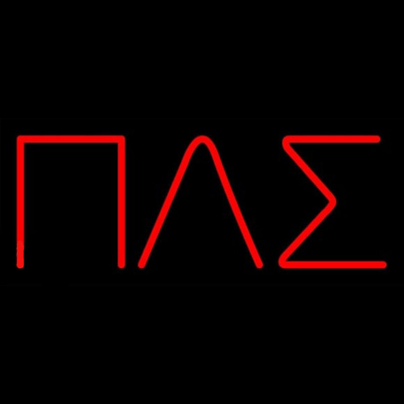 Pi Lambda Sigma Neon Skilt