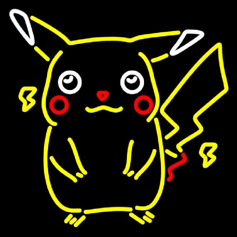 Pikachu Neon Skilt