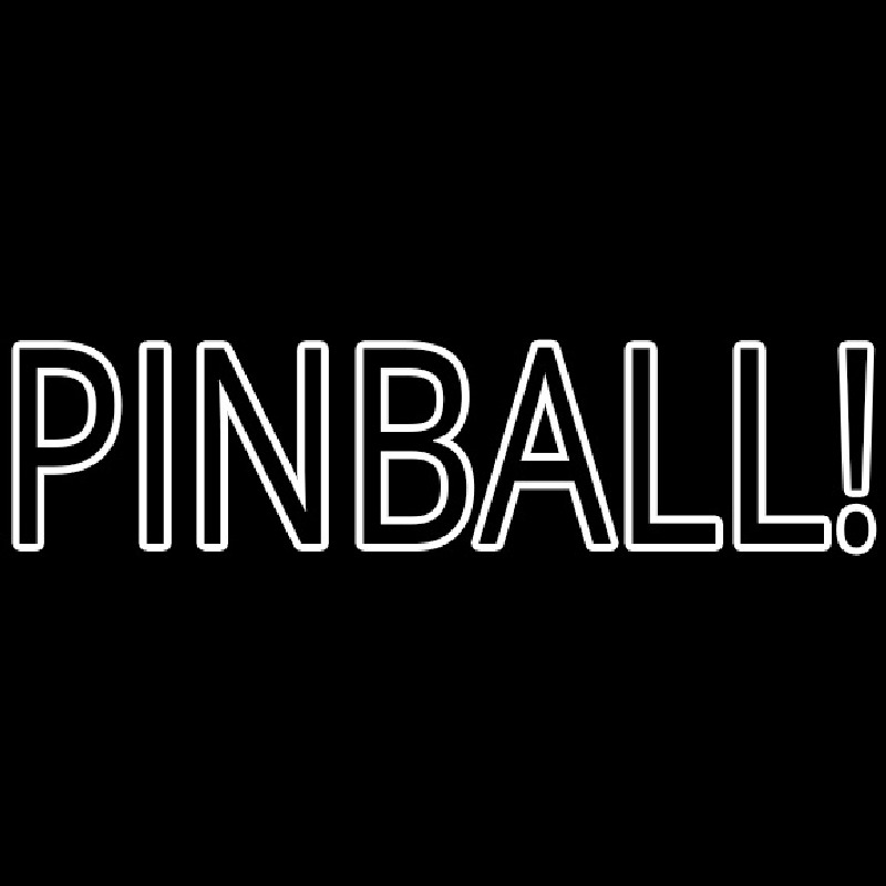 Pinball 1 Neon Skilt