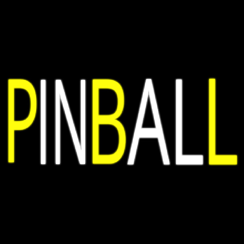 Pinball 2 Neon Skilt