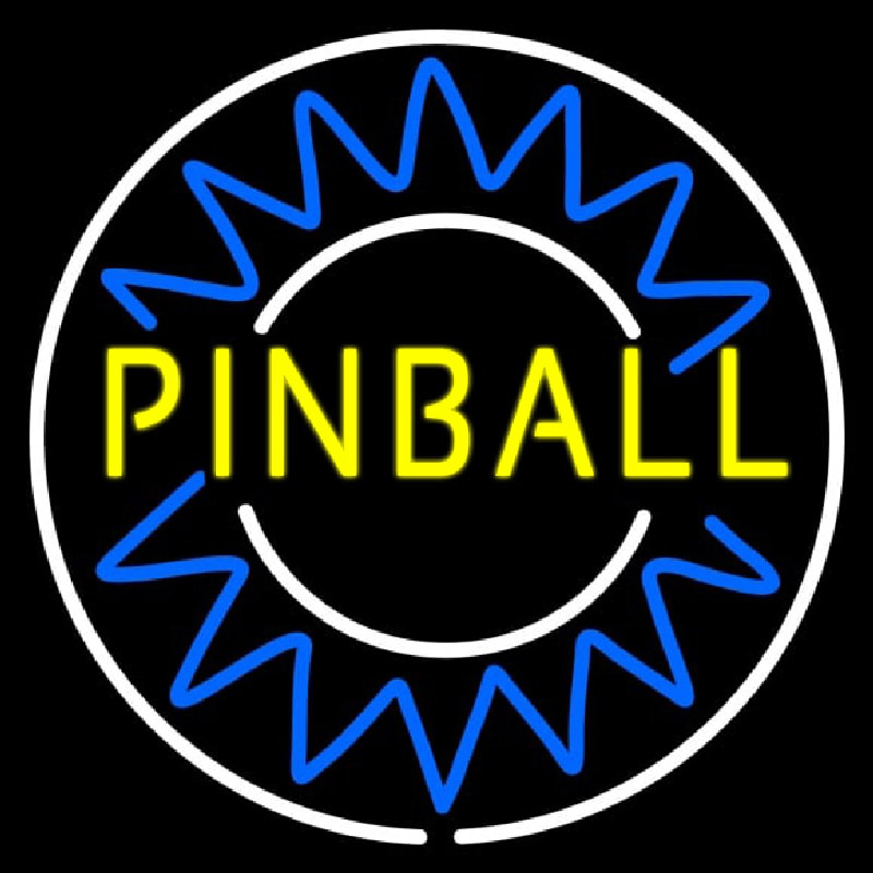 Pinball Neon Skilt