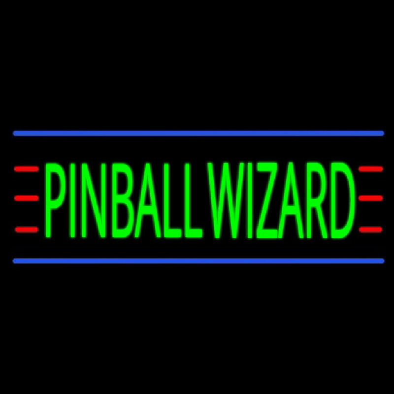 Pinball Wizard Neon Skilt