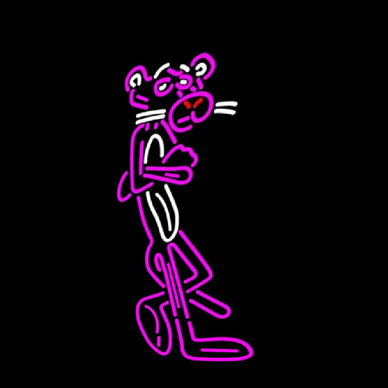 Pink Panther Neon Skilt