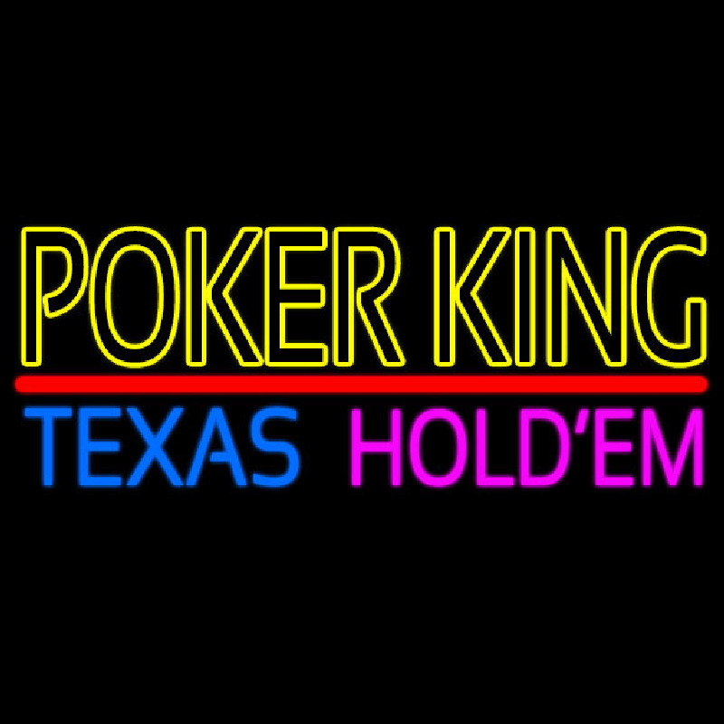 Poker King 2 Neon Skilt