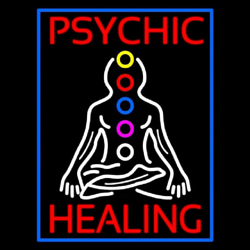 Psychic Health Neon Skilt