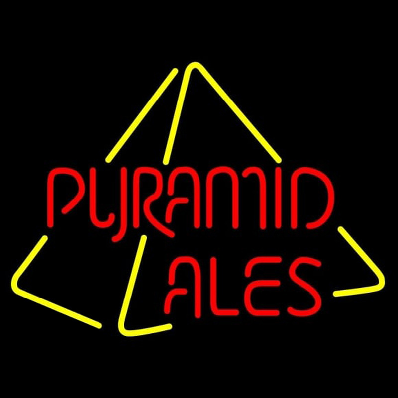 Pyramid Ale Neon Skilt